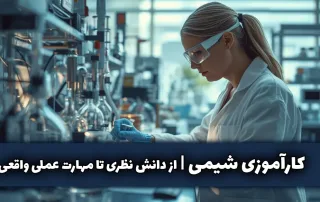 کارآموزی شیمی از دانش نظری تا مهارت عملی واقعی