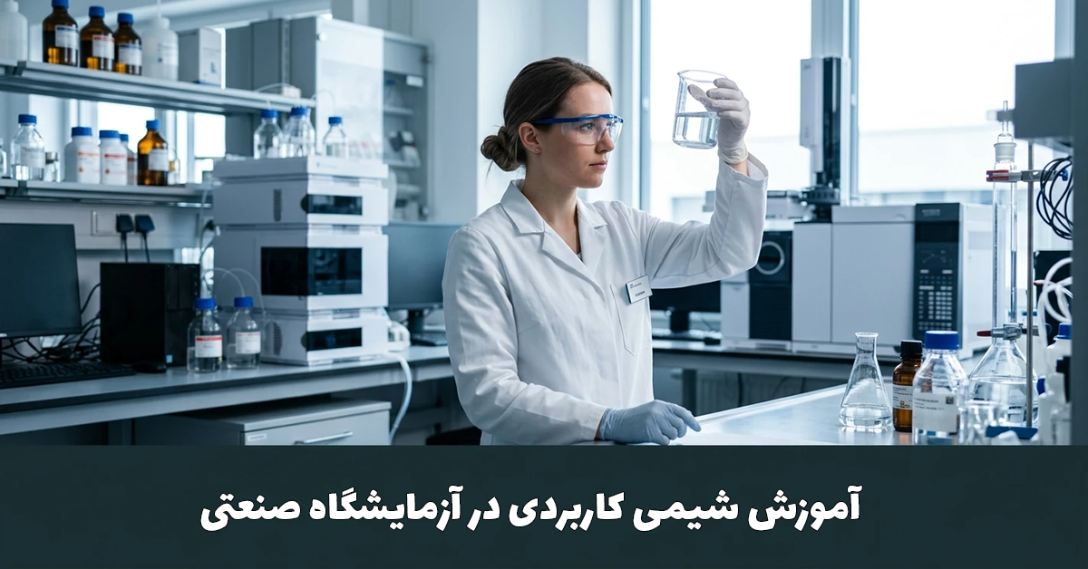 آموزش شیمی کاربردی در آزمایشگاه صنعتی