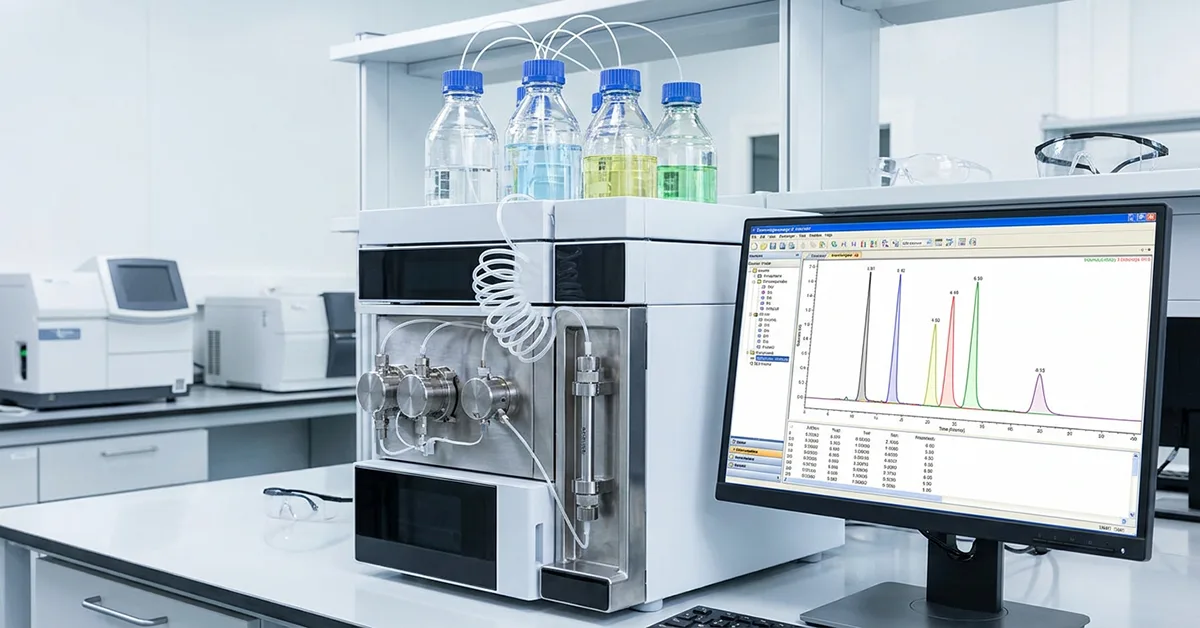 سیستم پیشرفته کروماتوگراف مایع HPLC برای آنالیز دقیق