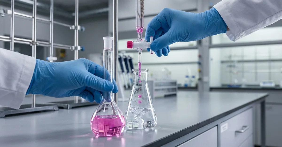 مهارت های آزمایشگاهی و تیتراسیون در شیمی