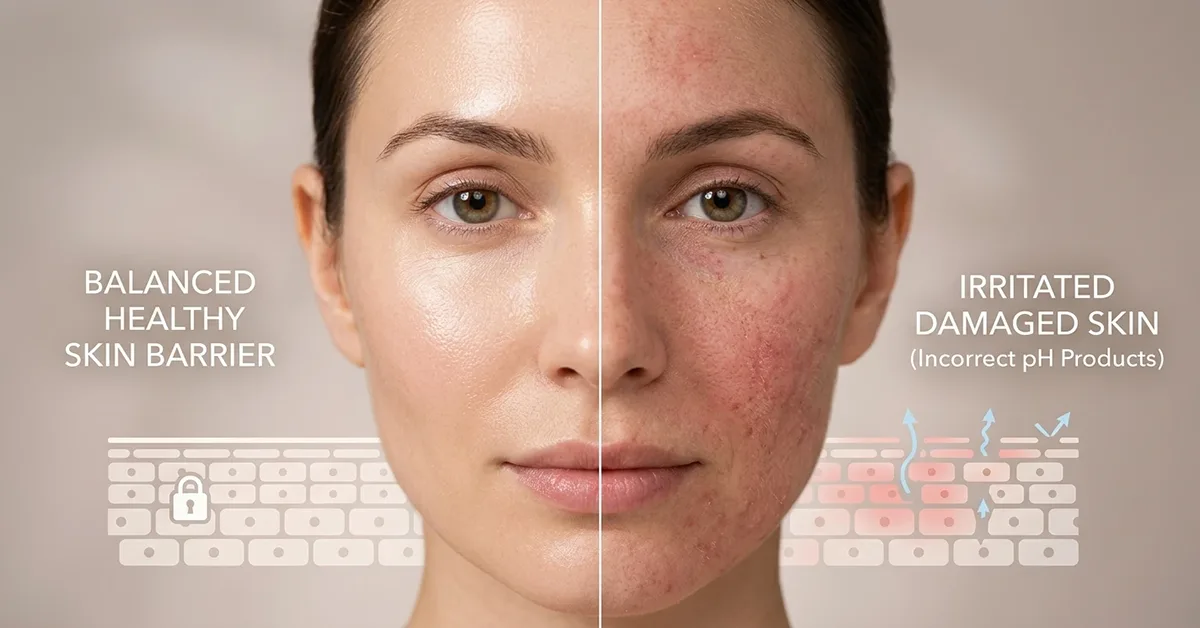 تاثیر PH متعادل روی سلامت پوست
